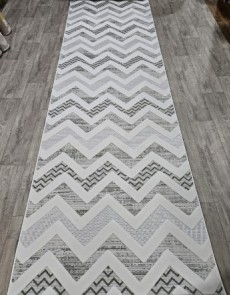 Безворсова килимова доріжка DOLCHE 4037B GREEN / CREAM - высокое качество по лучшей цене в Украине.